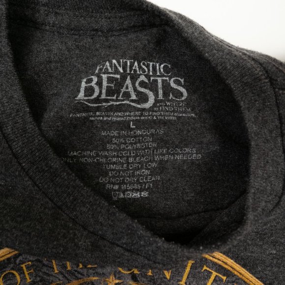 Fantastic Beasts and Where to Find Them Magical Congress t-shirt size L - Picture 3 of 5